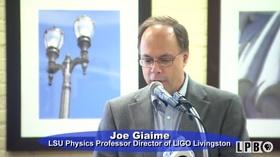 Video thumbnail: Press Club Press Club -09/12/16- Joe Giaime, LSU Physics Professor LIGO