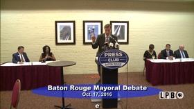 Video thumbnail: Press Club Press Club - 10/17/16 - Baton Rouge Mayoral Debate