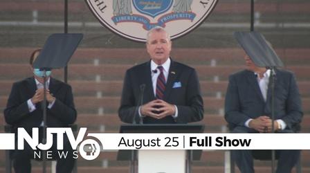 Video thumbnail: NJTV News NJTV News: August 25, 2020