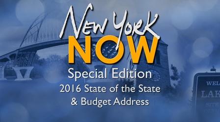 Video thumbnail: New York NOW The 2016 State of the State and Budget Address