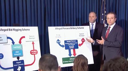 Video thumbnail: New York NOW Cuomo Associates Charged with Bribery, Fraud