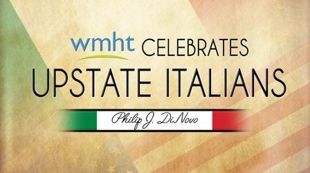 Video thumbnail: WMHT Specials Philip J. DiNovo | Upstate Italians
