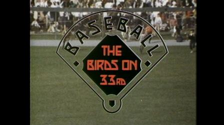 Video thumbnail: MPT Classics Baseball, The Birds on 33rd