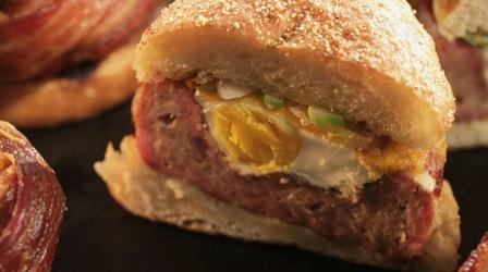 Video thumbnail: Steven Raichlen's Project Smoke Episode 208: Rise And Smoke: Breakfast Hits The Smoker
