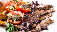 Blueberry Peppercorn Steak