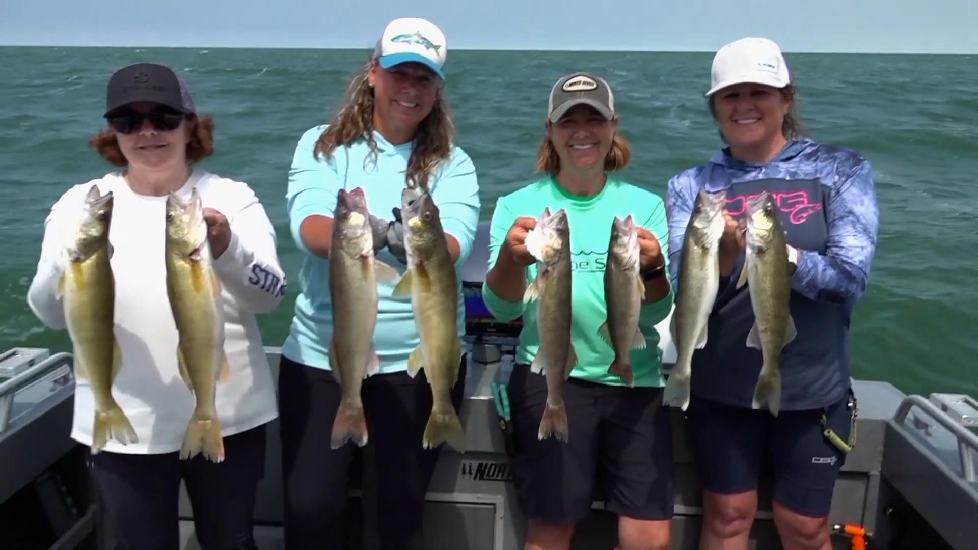 Michigan Out-of-Doors Bass on Crystal Lake, Walleye on Saginaw