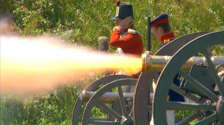 Video thumbnail: WNED PBS History Fort George Cannon Firing
