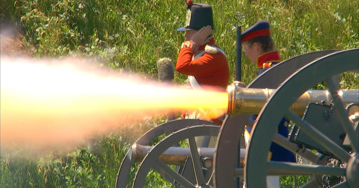 WNED PBS History, Fort George Cannon Firing