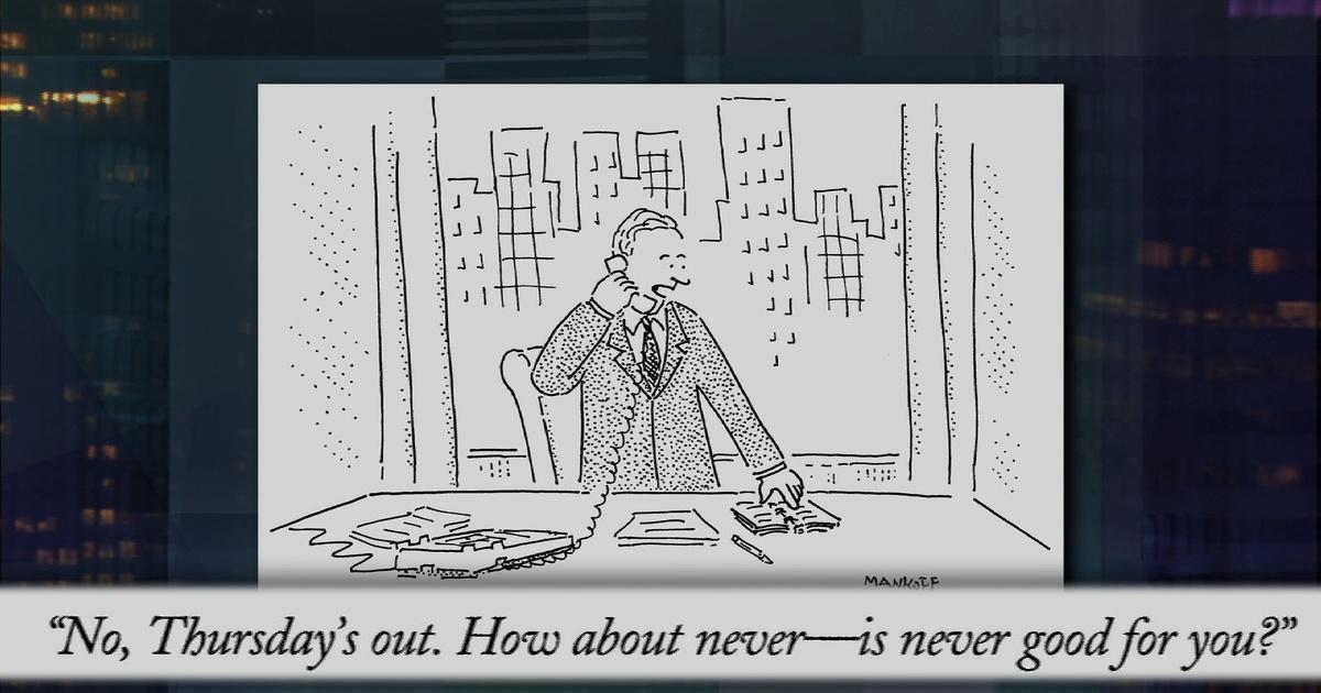 MetroFocus | How About Never?:New Yorker Cartoonist Mankoff on New ...