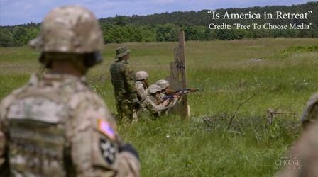 Video thumbnail: MetroFocus “IS AMERICA IN RETREAT?”