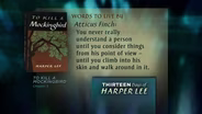 13 Days of Harper Lee: Words to Live By, "Understanding"