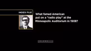 Index File | A Radio Play in 1908