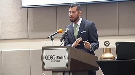Video thumbnail: Evansville Rotary Club Regional Voices: Omar Atia, Islam 101