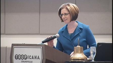 Video thumbnail: Evansville Rotary Club Regional Voices:Dr. Evans-Molina,Riley's Children's Hospital