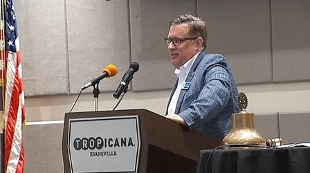 Video thumbnail: Evansville Rotary Club Regional Voices: Josh Armstrong, EVV Downtown Master Plan