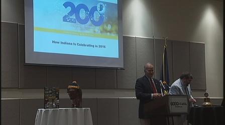 Video thumbnail: Evansville Rotary Club Regional Voices: Perry Hammock, Indiana Bicentennial