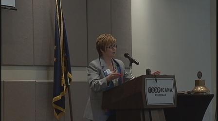 Video thumbnail: Evansville Rotary Club Regional Voices: Laura Carie, Rotary District 6580 Governor