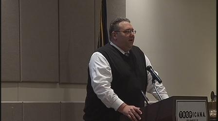 Video thumbnail: Evansville Rotary Club Regional Voices: Marty Simmons, UE Men's Basketball
