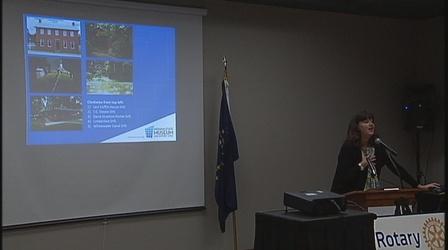 Video thumbnail: Evansville Rotary Club Regional Voices: Laura Limp, Indiana State Museum