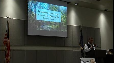 Video thumbnail: Evansville Rotary Club Regional Voices: Christian Frietag, Sycamore Land Trust