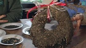 Video thumbnail: Outdoor Elements Sunflower Wreaths