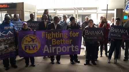 Baraka Joins Union Members at Workers’ Rights Rally