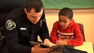 Police Read to Camden Students