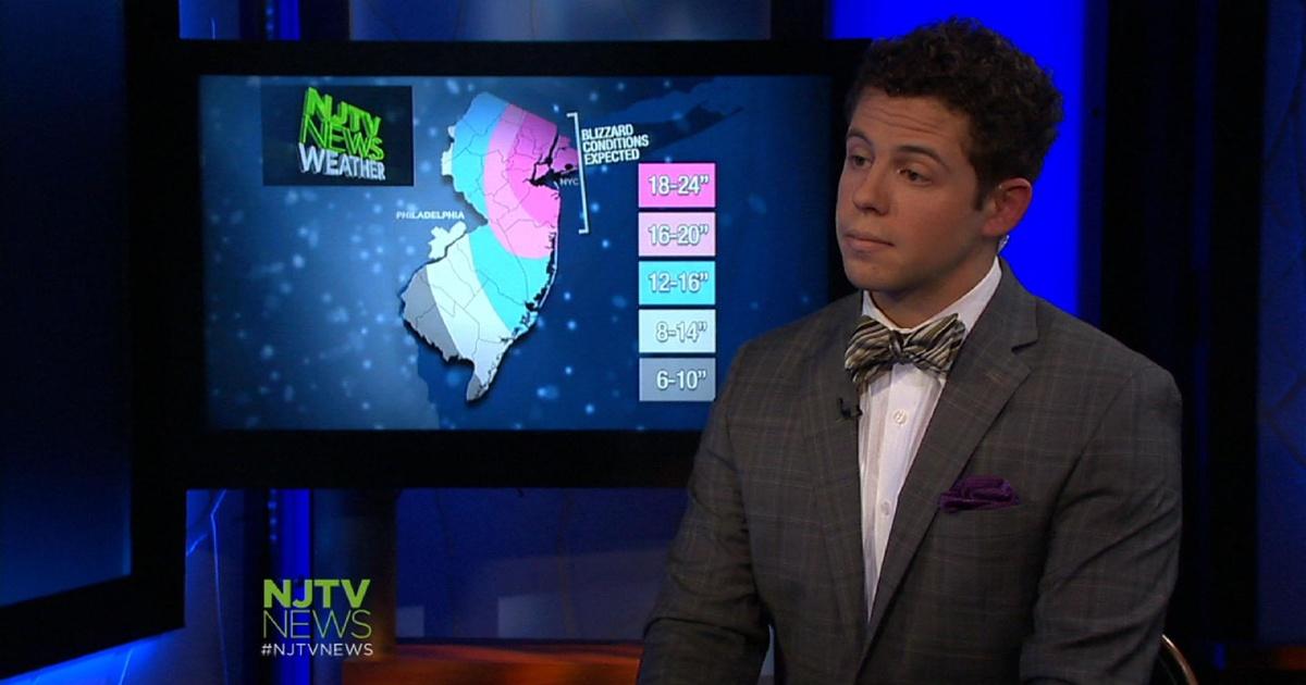 NJTV News | Meteorologist Cifelli Explains Blizzard Forecast | PBS