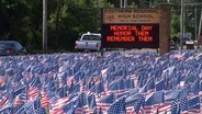 Students Recognize Fallen Service Members with Flags