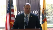 Senate Pres. Sweeney Campaigns for Building Our Future Bond