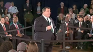 At Belmar Town Hall, Christie Hears From Sandy Victims