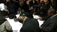 Hundreds Come Out for Newark Airport Job Fair