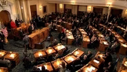 February 26, 2013: Christie Budget Address, Newark, Devils
