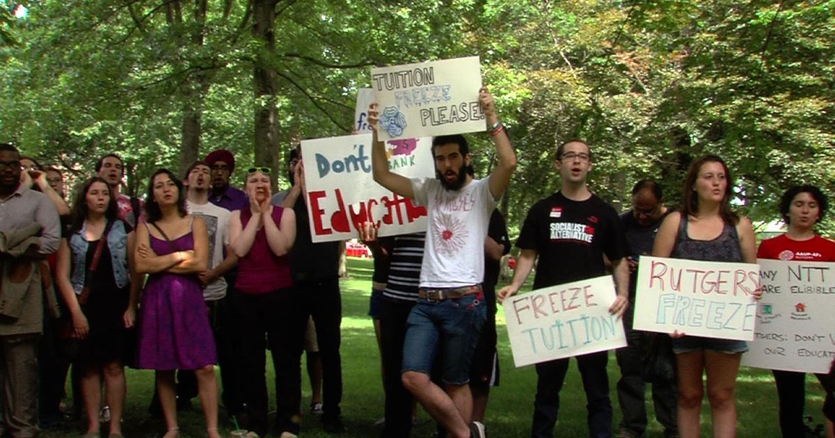 NJTV News Rutgers Raises Tuition 3.3 Percent Despite Student Protests