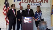 Texas Governor Campaigns for Senate Candidate Steve Lonegan