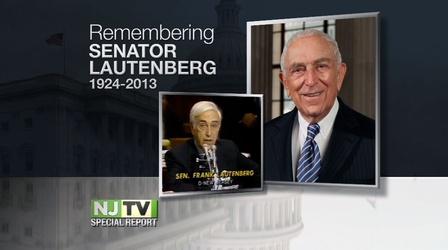 NJTV Special Report: Remembering Senator Lautenberg
