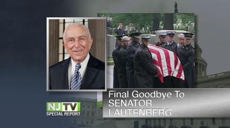 NJTV Special Report: Final Goodbye to Senator Lautenberg