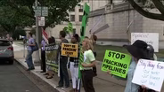 Advocates Gathered in Protest of Proposed PennEast Pipeline 