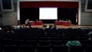 Cerf Reassures Nearly Empty Auditorium School Budget is OK