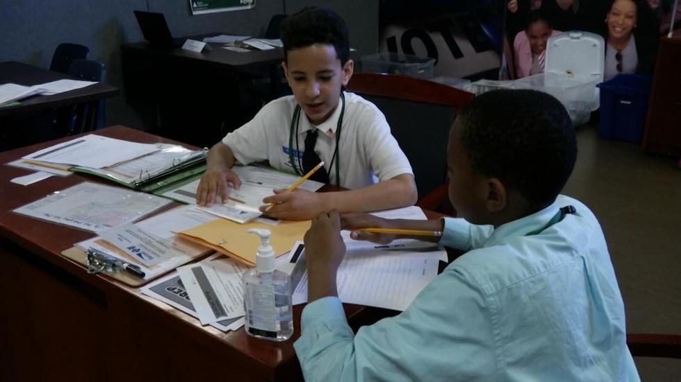 Elementary Students Get Real World Experience in BizTown image