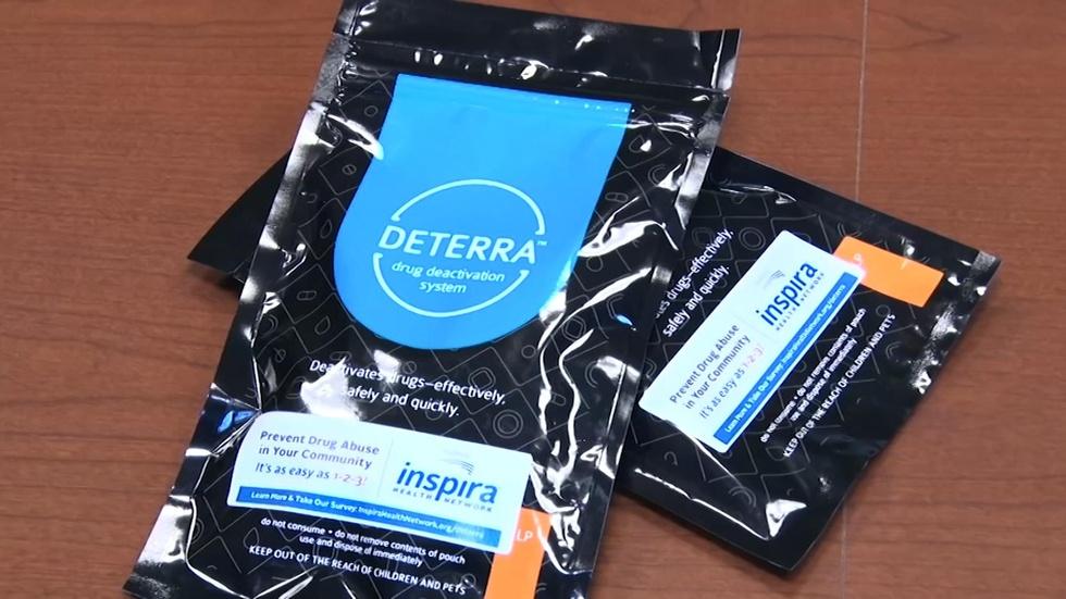 Inspira Health Network Helps with Safe Drug Disposal Packet image