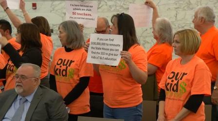 Video thumbnail: NJTV News Parents Call for School Funding Fairness at Budget Hearing