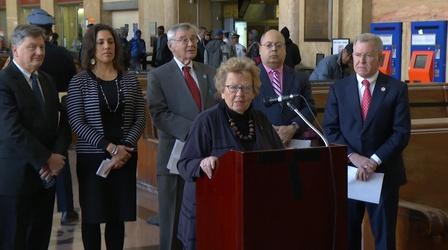 Video thumbnail: NJTV News Trump Cut in Gateway Tunnel Funding Irks Lawmakers