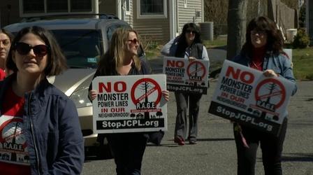 Video thumbnail: NJTV News Members of R.A.G.E. Fight JCP&L Pole Plan