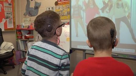 Video thumbnail: NJTV News Cochlear Implants Help Cherry Hill Boy Hear