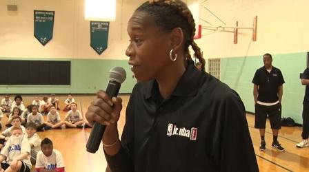 Video thumbnail: NJTV News Kids Get Life Lessons from Basketball Stars