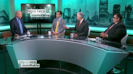 Video thumbnail: Reporters Roundtable Journalism In The Trump Presidency
