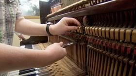 Video thumbnail: Broad and High The School of Piano Technology for the Blind