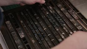 Video thumbnail: Broad and High Igloo Letterpress, Bruce Hughes, Dumpster Art, Castle