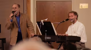 Bill & Bob Cohen at the Jewish Community Center